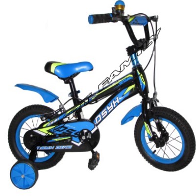 Mysterious culture Counterpart Bicicleta Junior bleu roti 12 inch ,roti ajutatoare - Kids Kart Goo