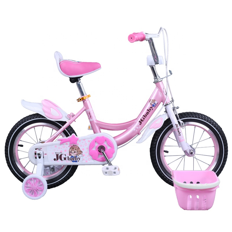 Influential To jump victim Bicicleta fetita Go kart Baby 16 inch,roti ajutatoare ,varsta 4-7 ani,cosulet  jucarii,aparatoare roti,culoare roz - Kids Kart Goo